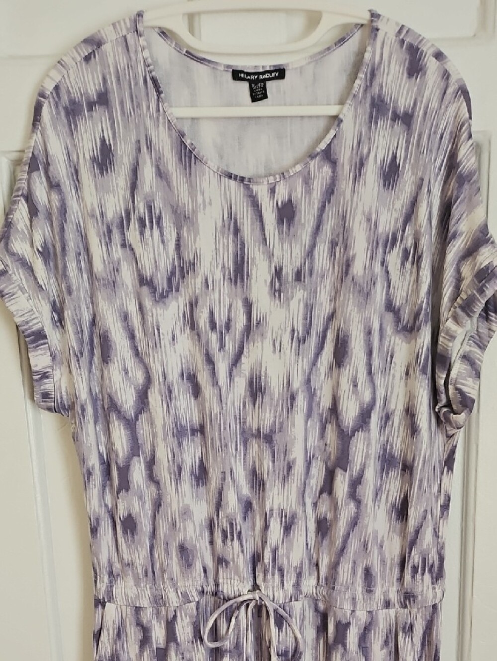 Hilary Radley Light Purple Patterned Dress - Picture 4 of 10